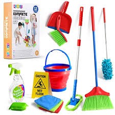cleaning set for kids vaction activities