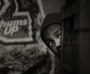 shy child