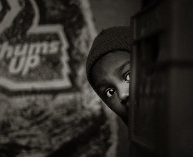 shy child
