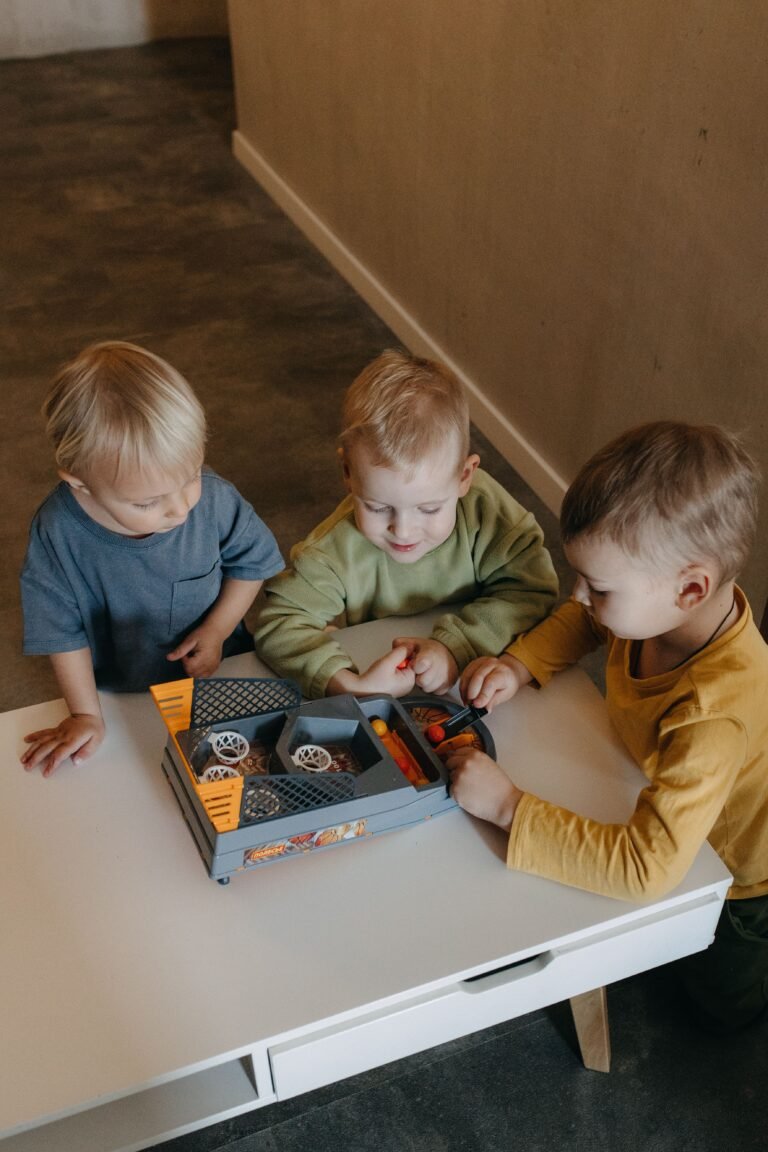 kids displaying social skills